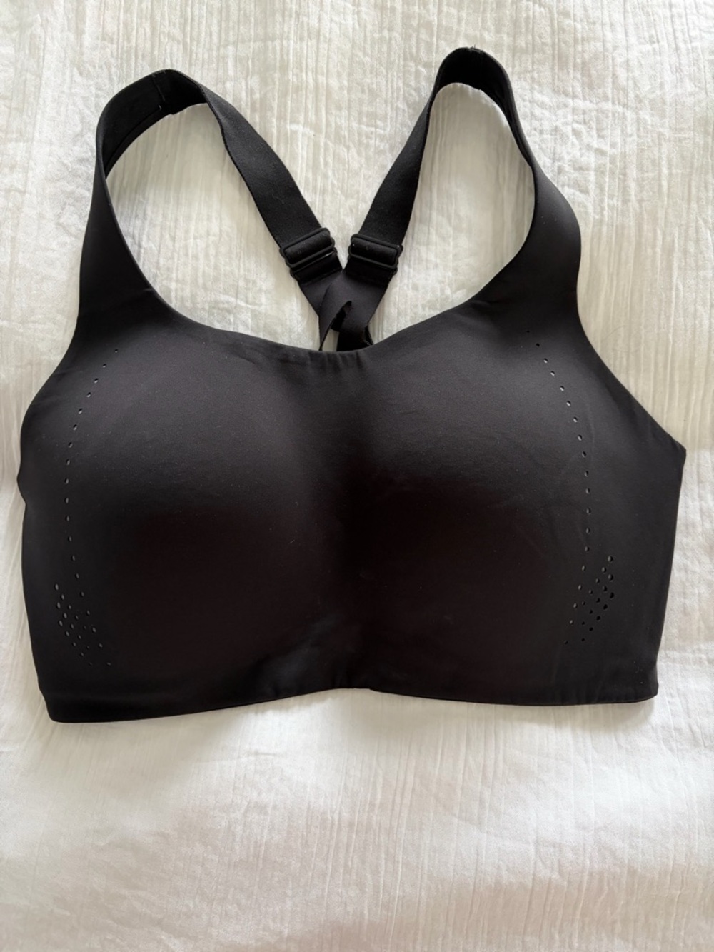 lululemon athletica Black Seamless Racerback Sports Bra